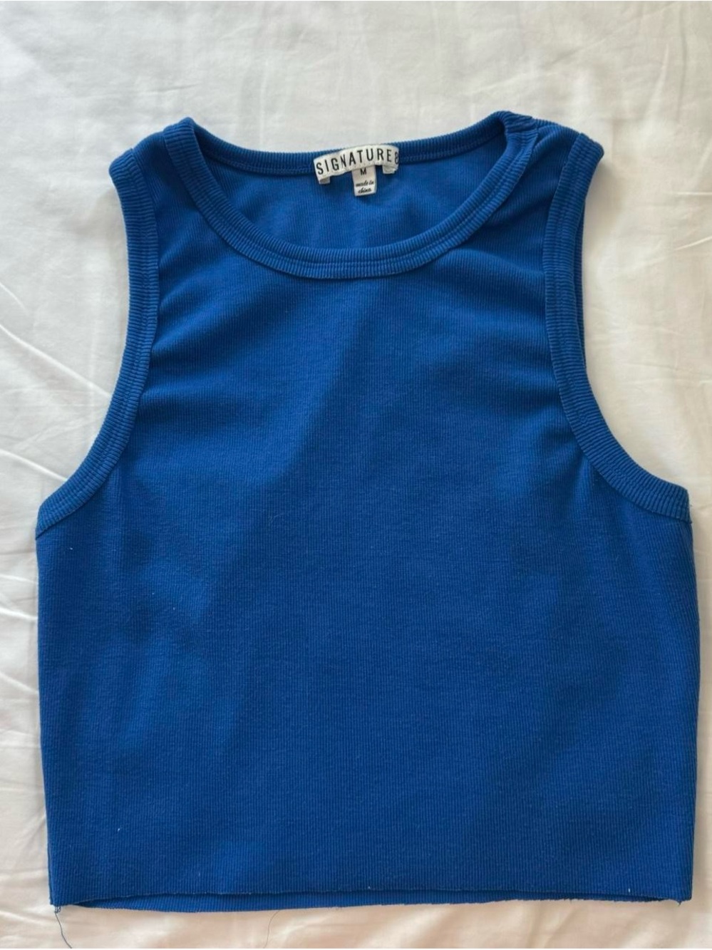 SIGNATURE 8 high neck tank top